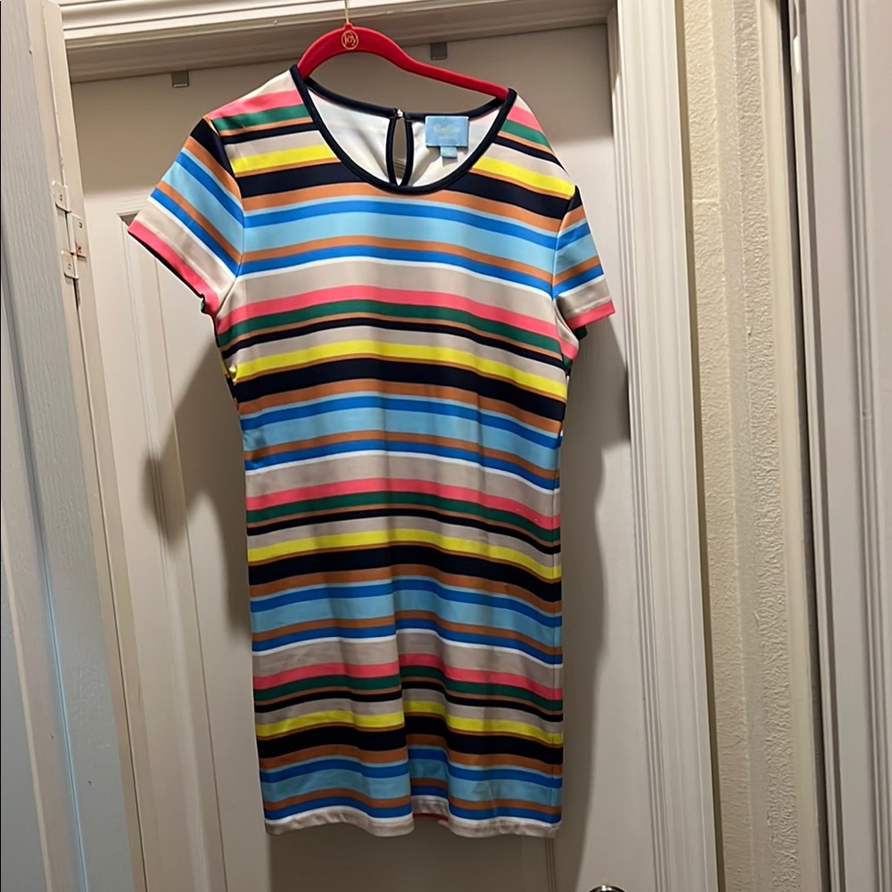 CeCe Multicolor Striped Dress